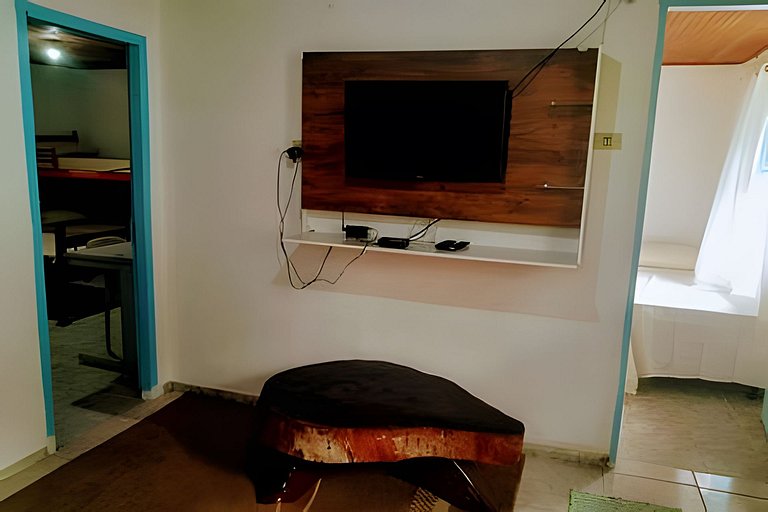 Casas rurales con piscina y pesca en Juquitiba, SP