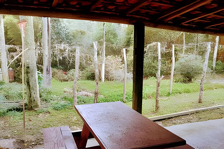 Casas rurales con piscina y pesca en Juquitiba, SP