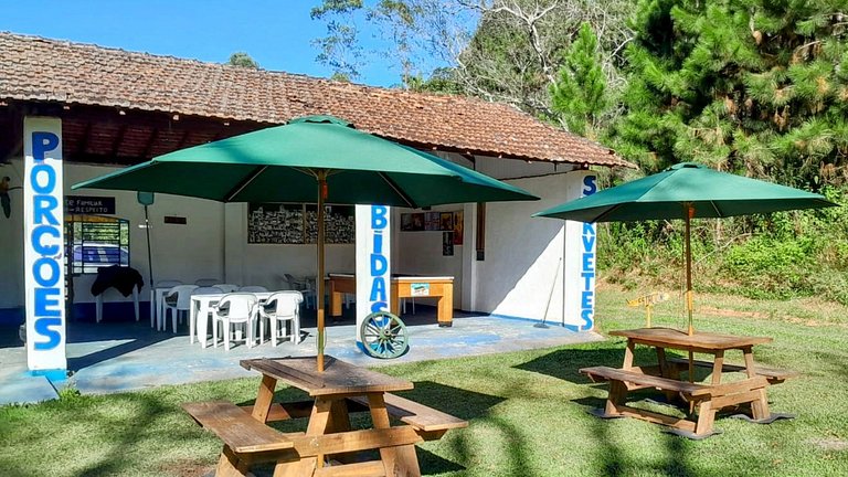 Casas de Campo com Piscina, Pesca em Juquitiba, SP