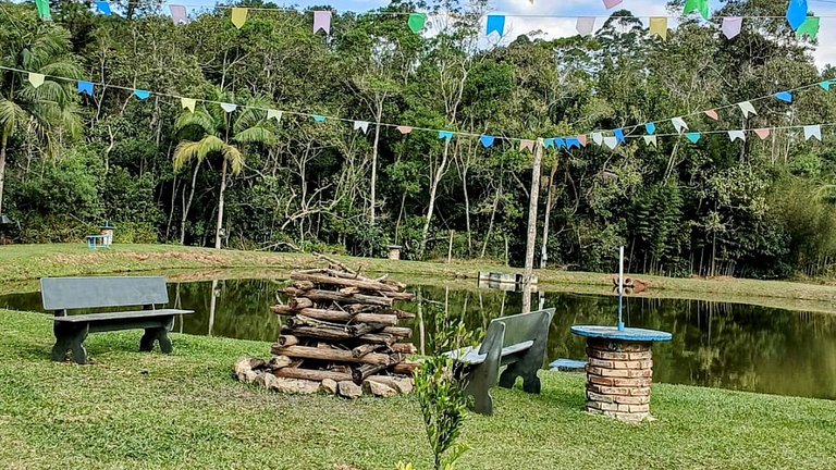 Casas de Campo com Piscina, Pesca em Juquitiba, SP