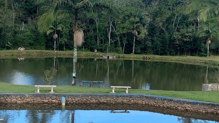 Casas de Campo com Piscina, Pesca em Juquitiba, SP